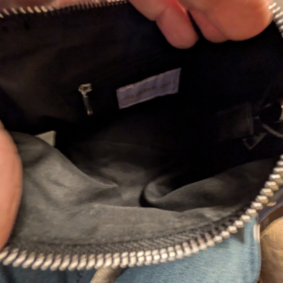 NWT Madden Girl Black Crossbody Bag with Silver Chain Detail - Picture 11 of 11
